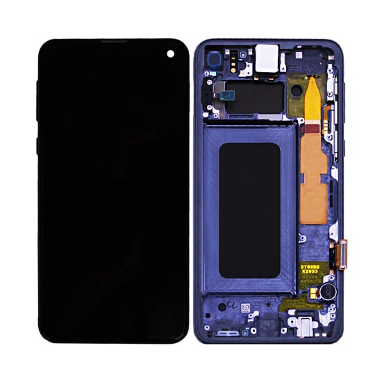 Touch+Display+Frame Samsung Galaxy S10E/G970 Service Pack Preto